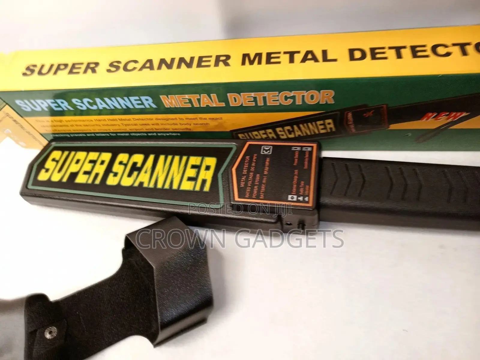 Operated Super Security Scanner