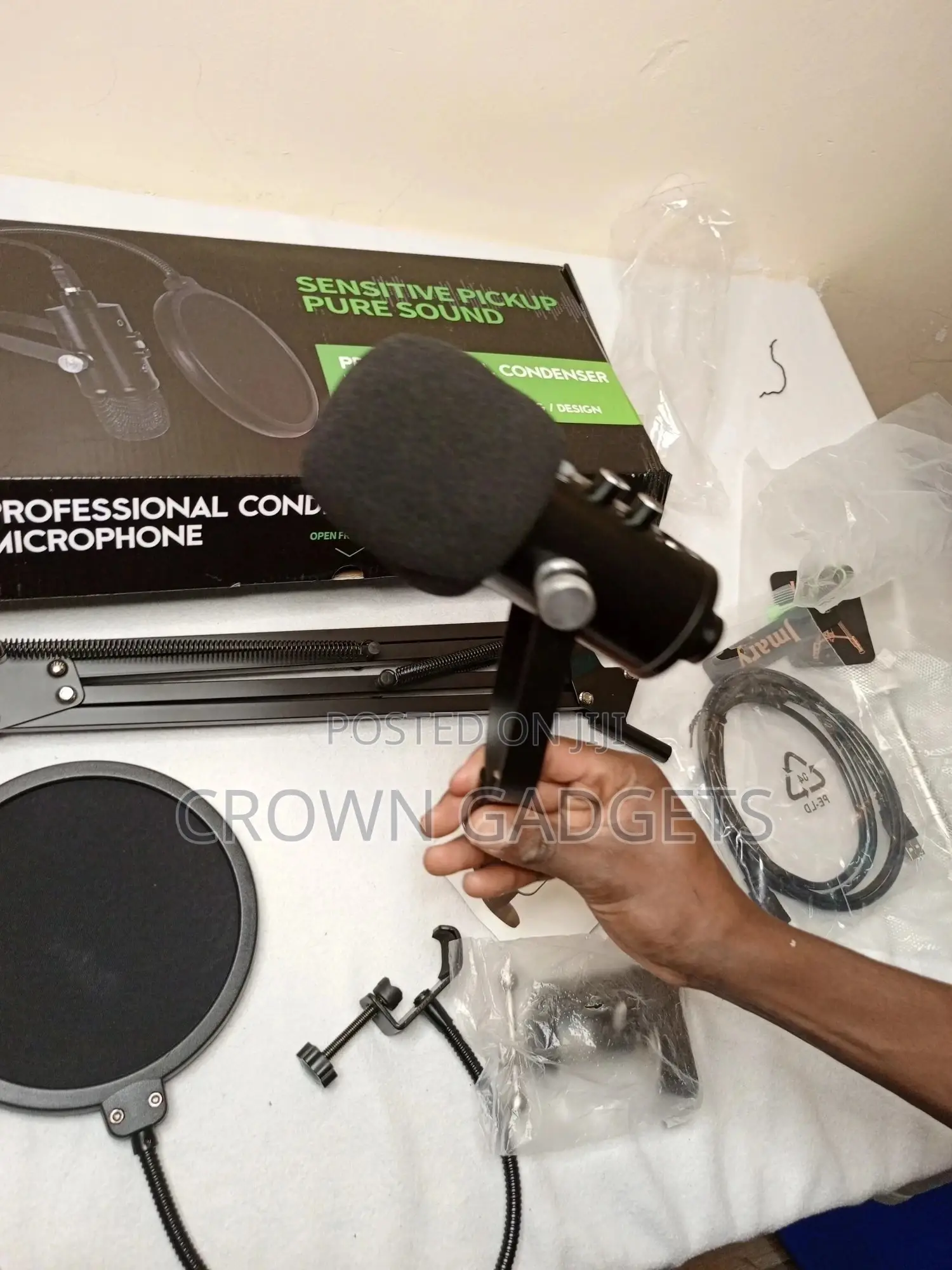 Bm86 Condenser Microphone Voice Recording Computer