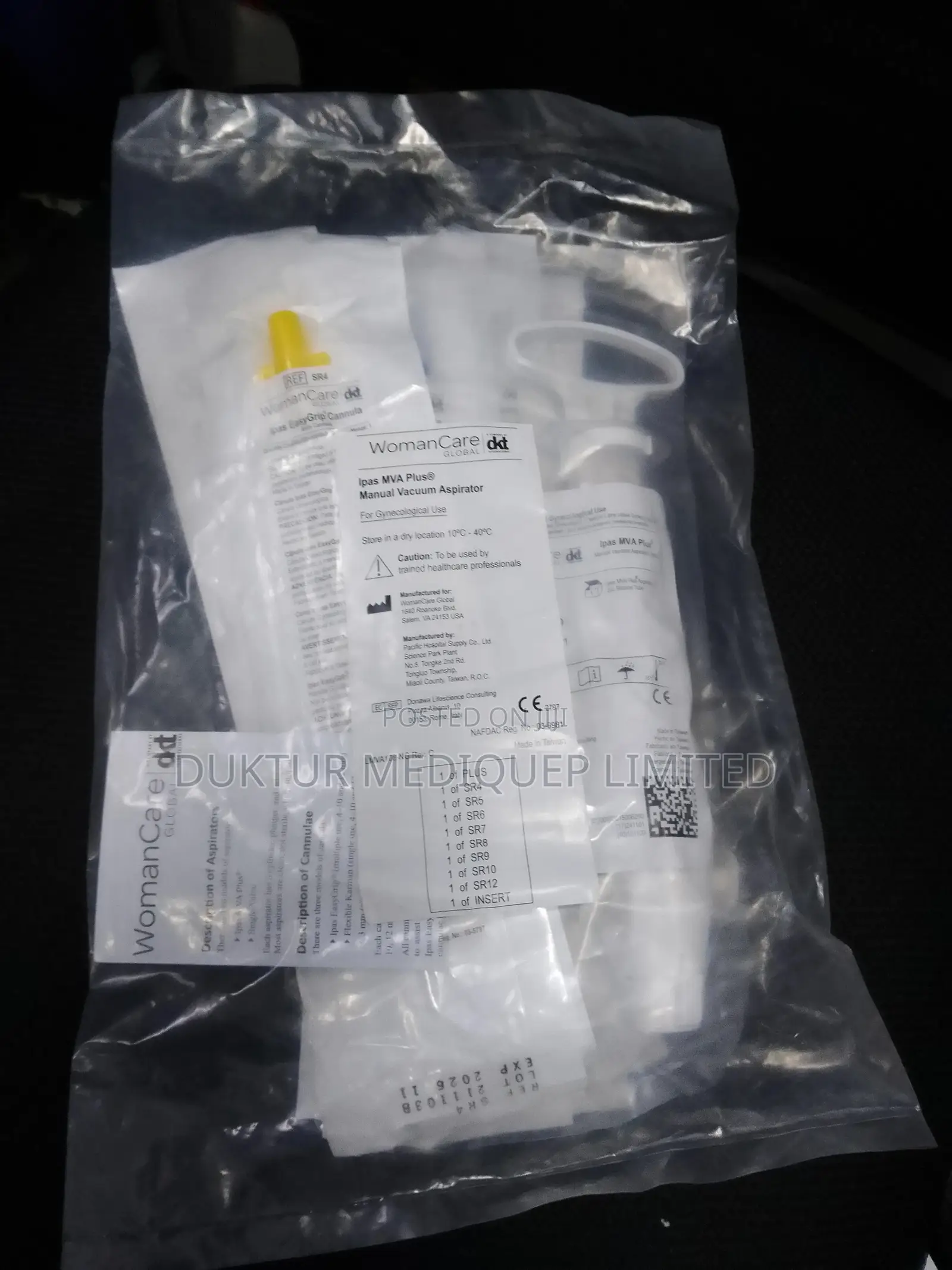 MVA KIT/ Manual Vacuum Aspirator