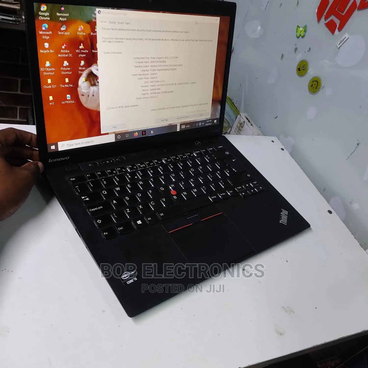 Laptop Lenovo ThinkPad X1 Carbon 4GB Intel Core I5 SSD 128GB