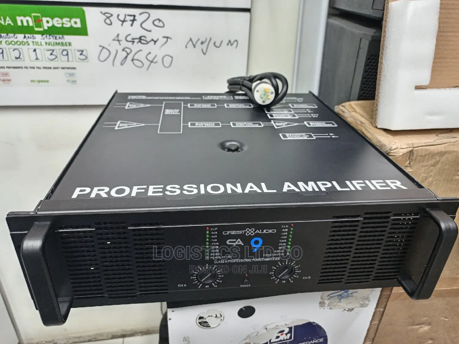 Crest Audio Ca9 Long Press
