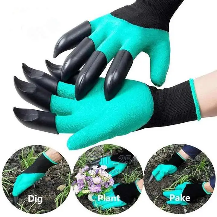 Gardening Gloves With Claws a Pair
