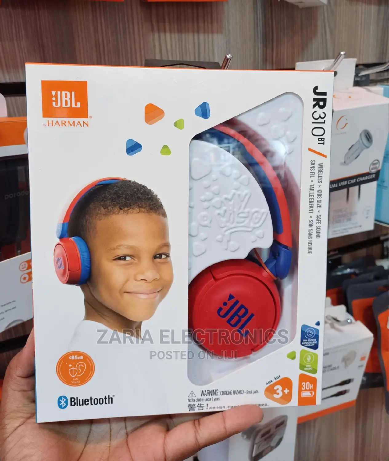 JBL Kids Wireless Headphones, JR310
