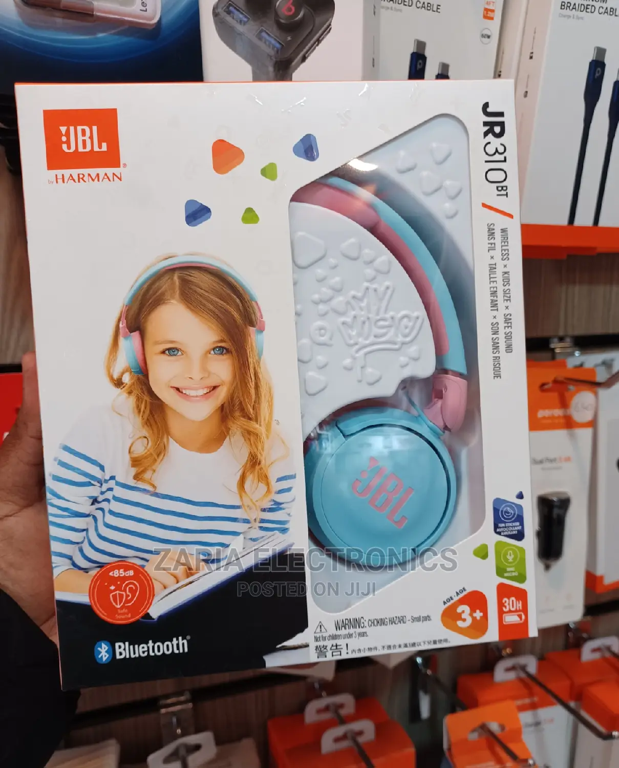 JBL Wireless Headphones For Kids, JR310 Bt