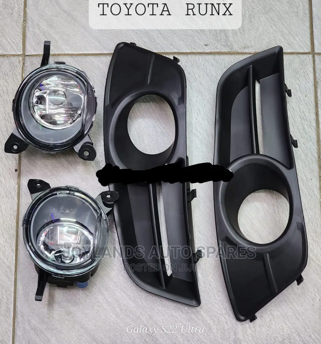 Toyota Runx Fog Lights