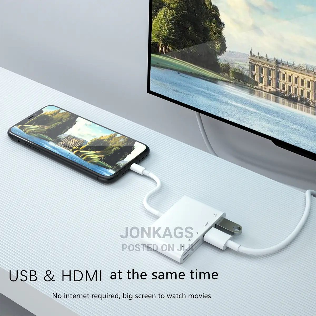 Apple Lighting to HDMI+USB+SD+Micro SD + Apple Lighting