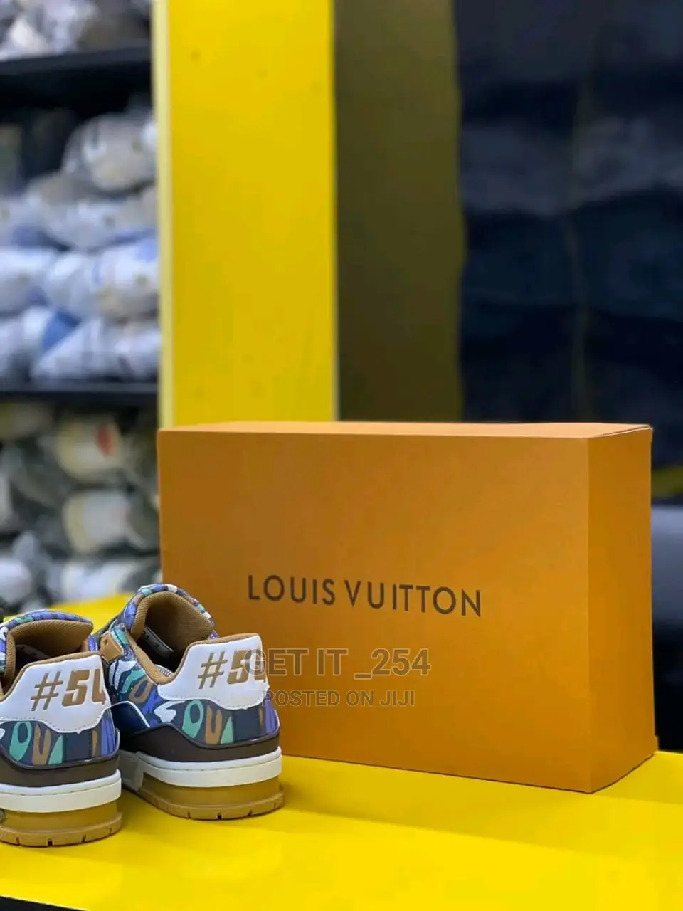 Louis Vuitton X Yayoi Kusama Trainer “Khaki “