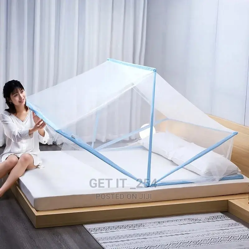 Portable Foldable Mosquito Net* ✓Colour- Blue
