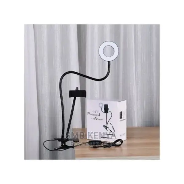 Live Streaming Light With Flexible Phone Holder