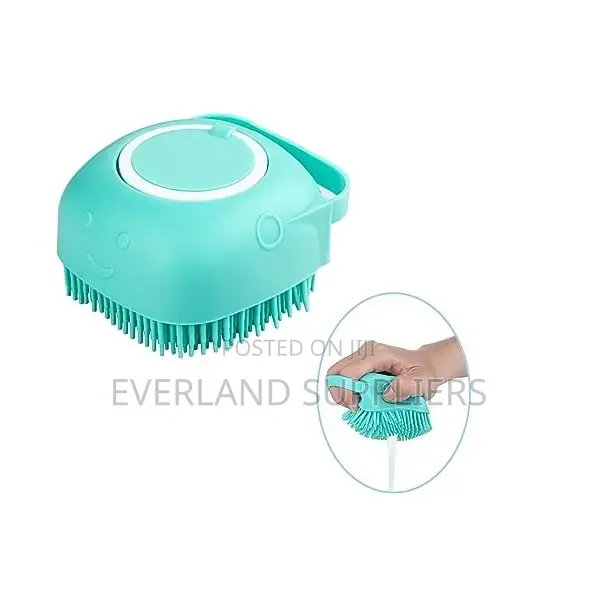 Dog Cat Bath Shampoo Brush