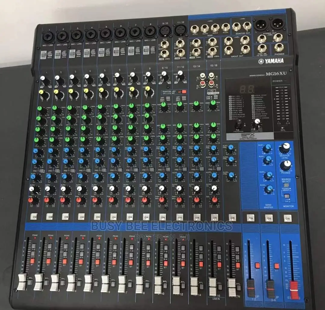 Analog 16channel Yamaha Mixer