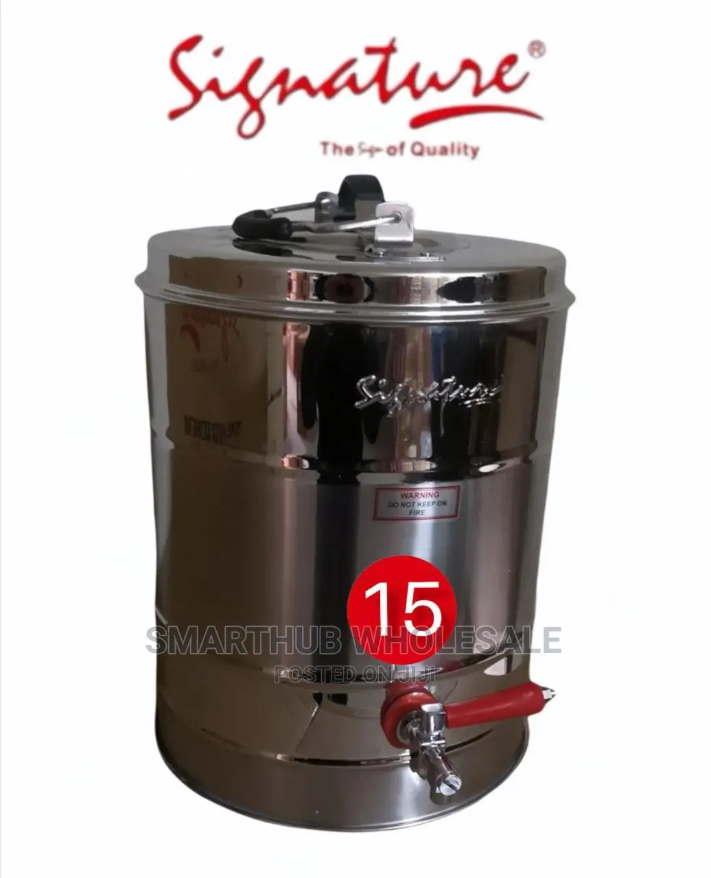 Signature 15liters Stainless Steel Tea-Urn