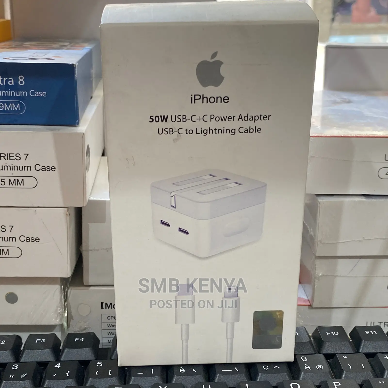 Original Apple 50W Adapter Usb C to Lightning Cable