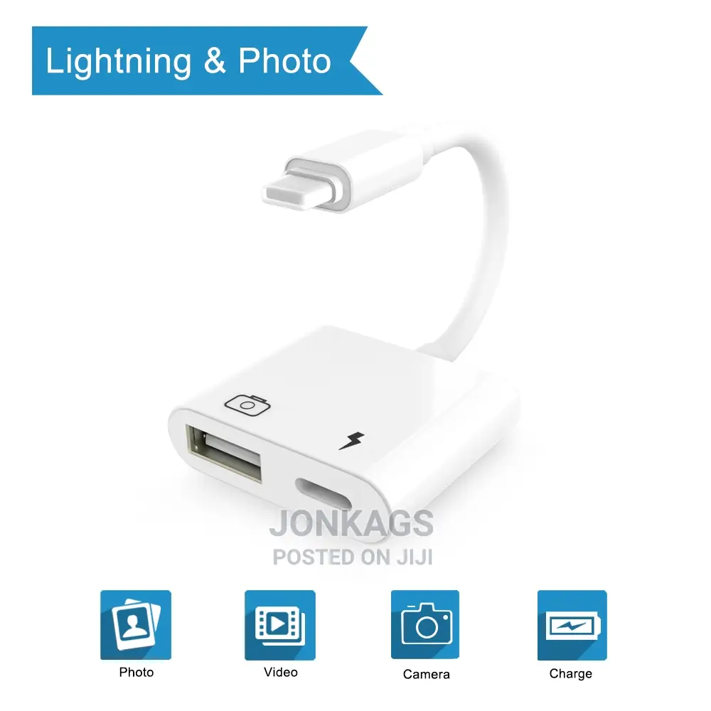Apple Lighting To USB And Apple Lighting Charging