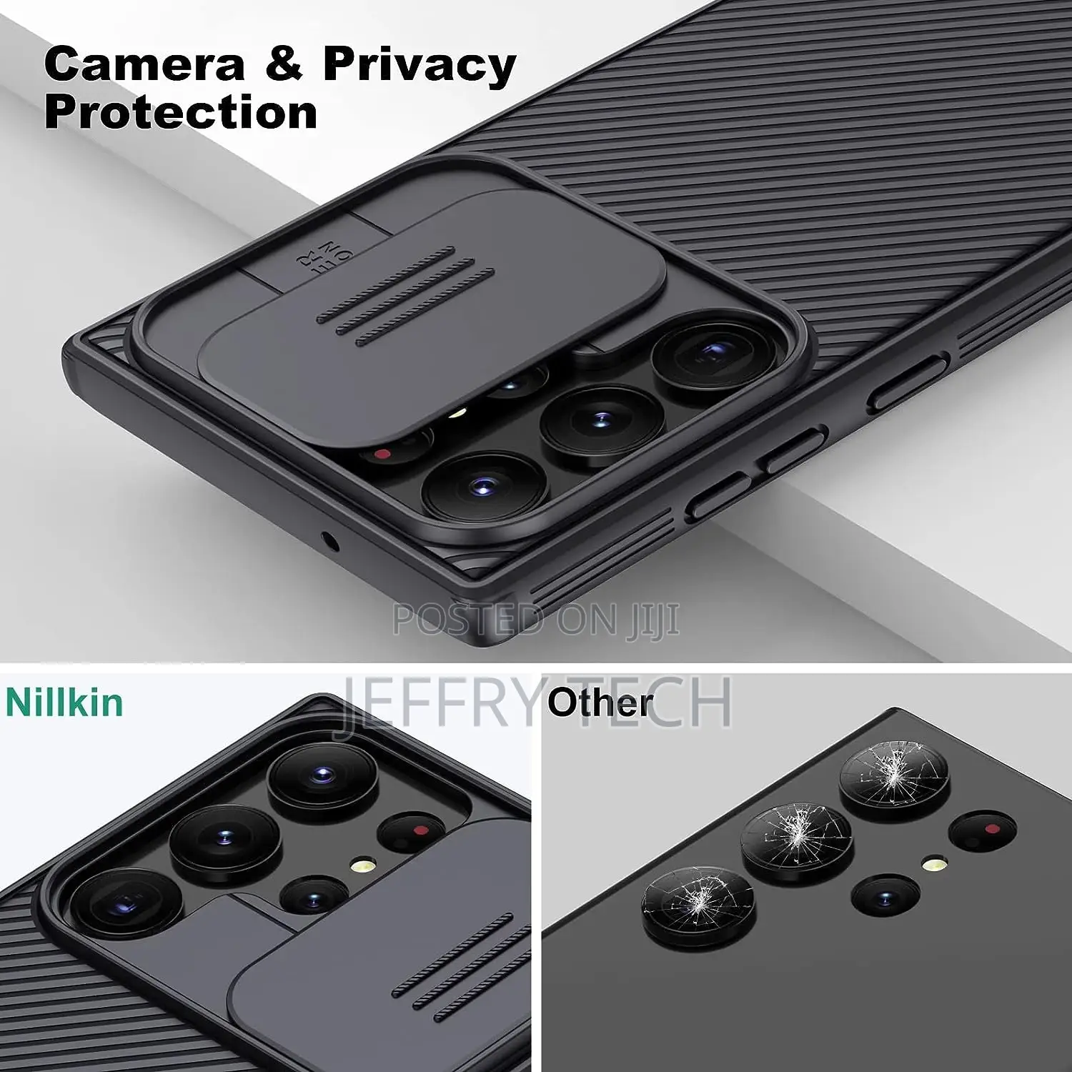 Samsung Galaxy S23 Ultra 5G 6.8" With Slide Camera Protectio