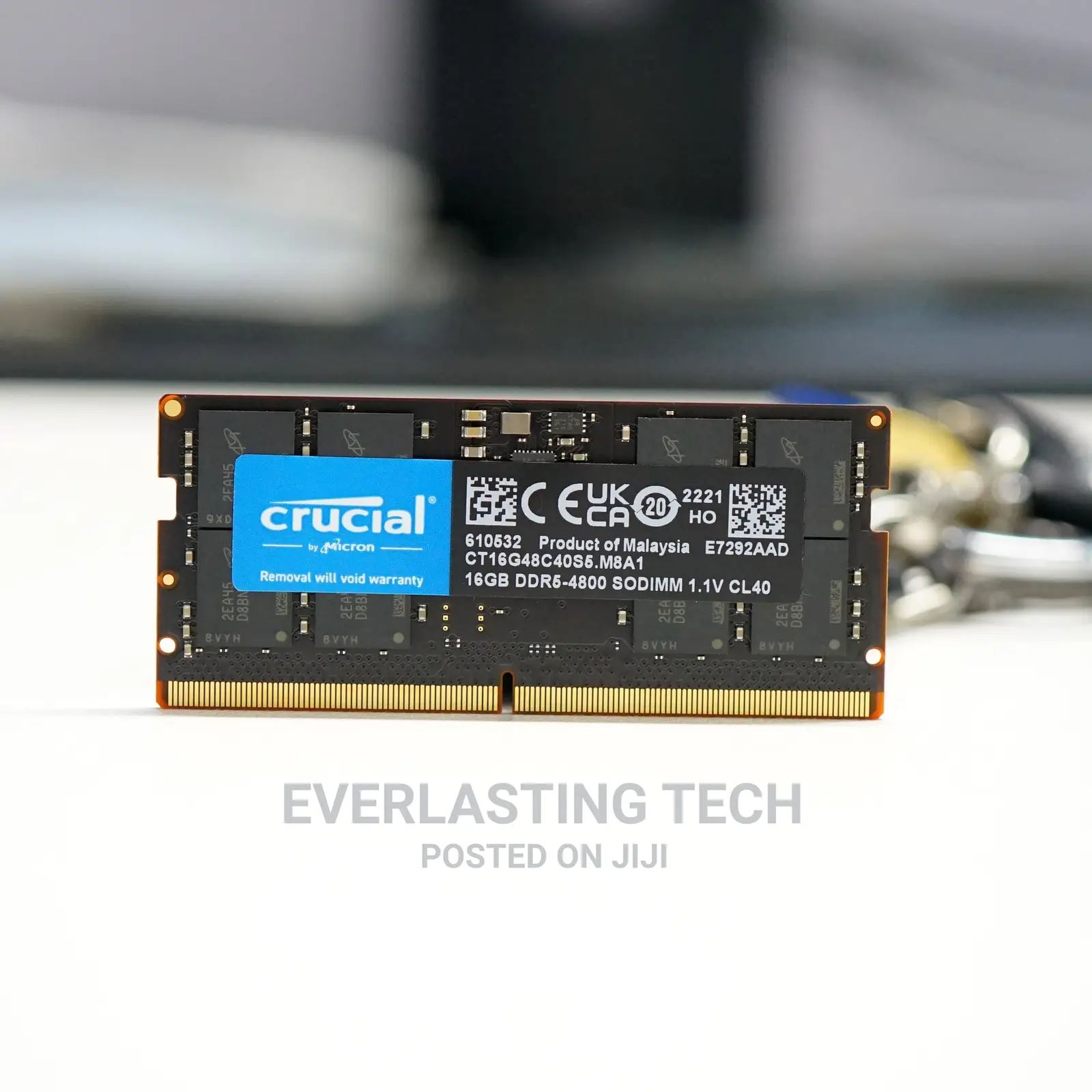 Crucial Laptop Ram Ddr5 16gb 4800