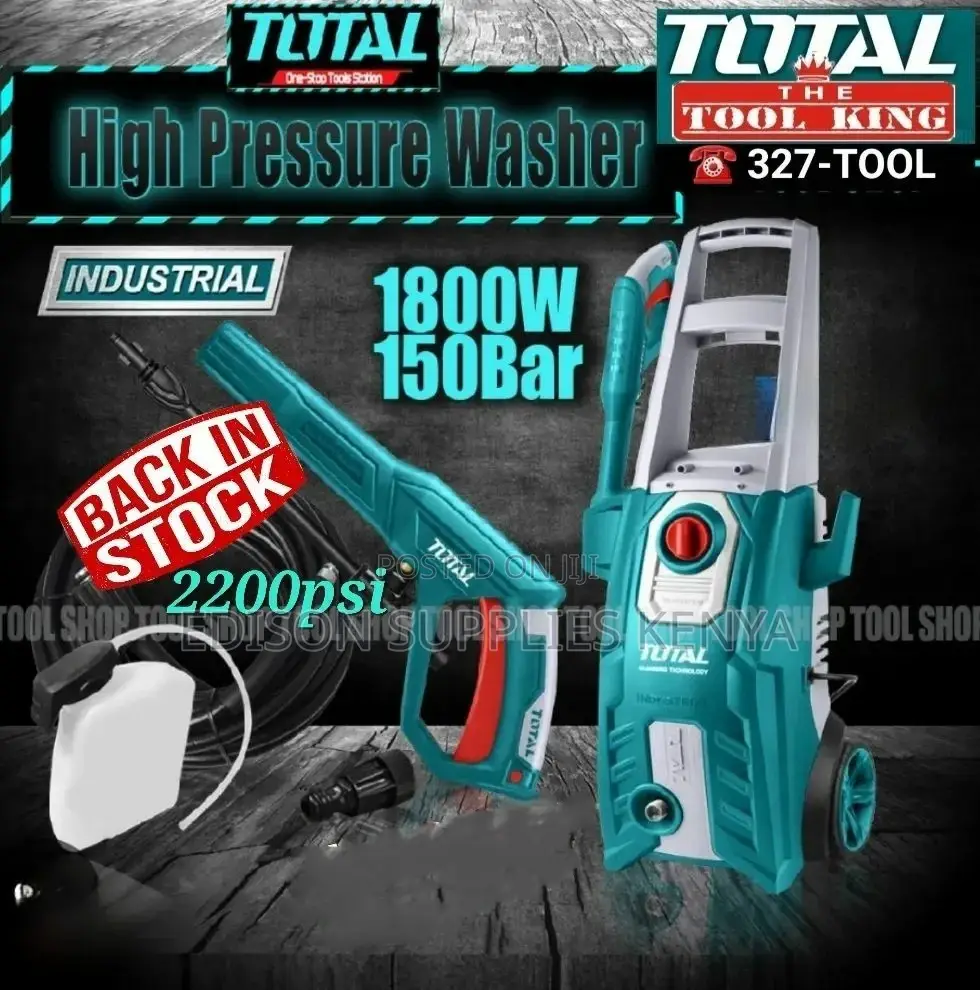 High Pressure Washer Total 1800w Car Wash Machines Tgt11356