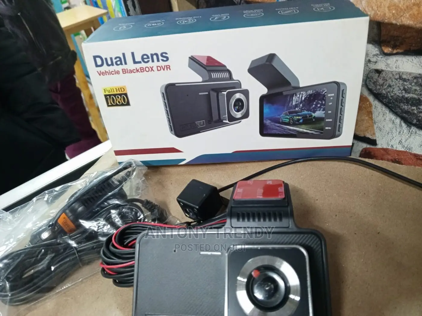 NEW Dual Lens Vehicle Blackbox DVR Full HD 1080