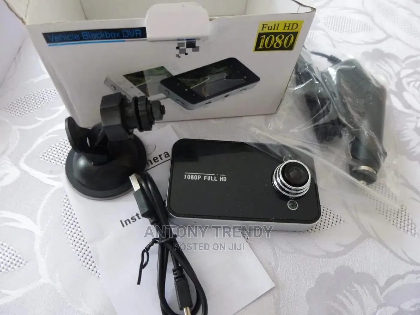 Dual Lens Vehicle Blackbox DVR Full HD 1080