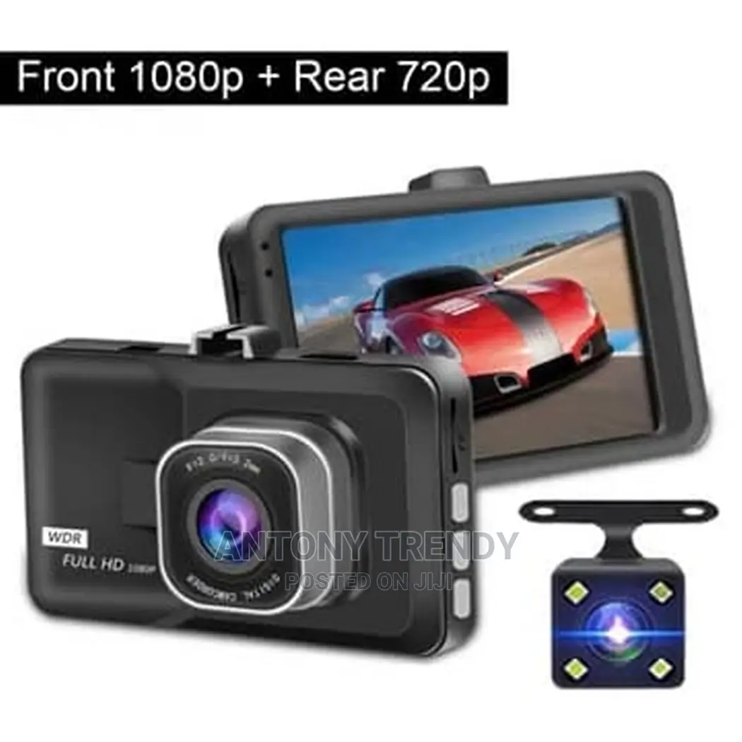 Dual Lens Vehicle Blackbox DVR