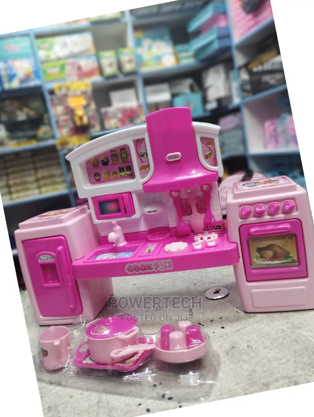 Kids Kitchen Play Set Pretending Play Role
