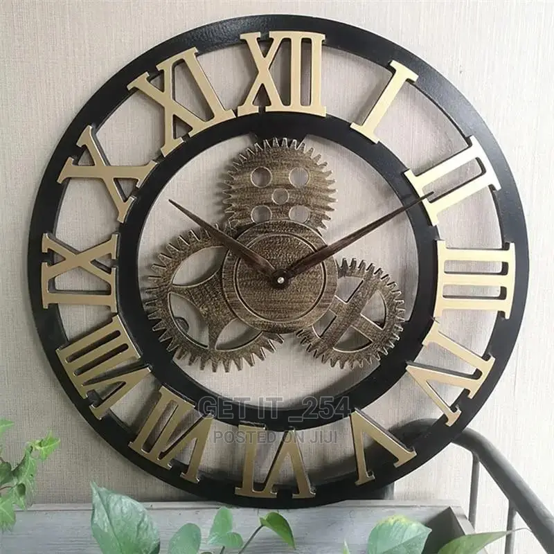 Gear Wall Decorative Clock