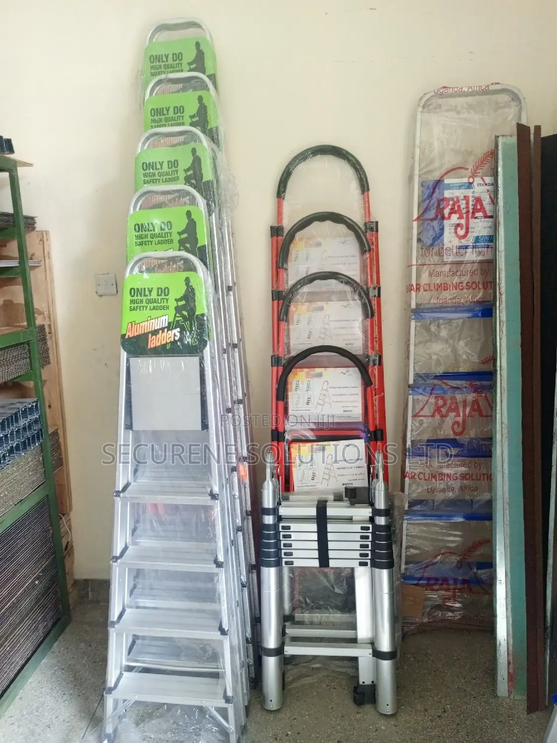 A Type Ladders Aluminum and Steel