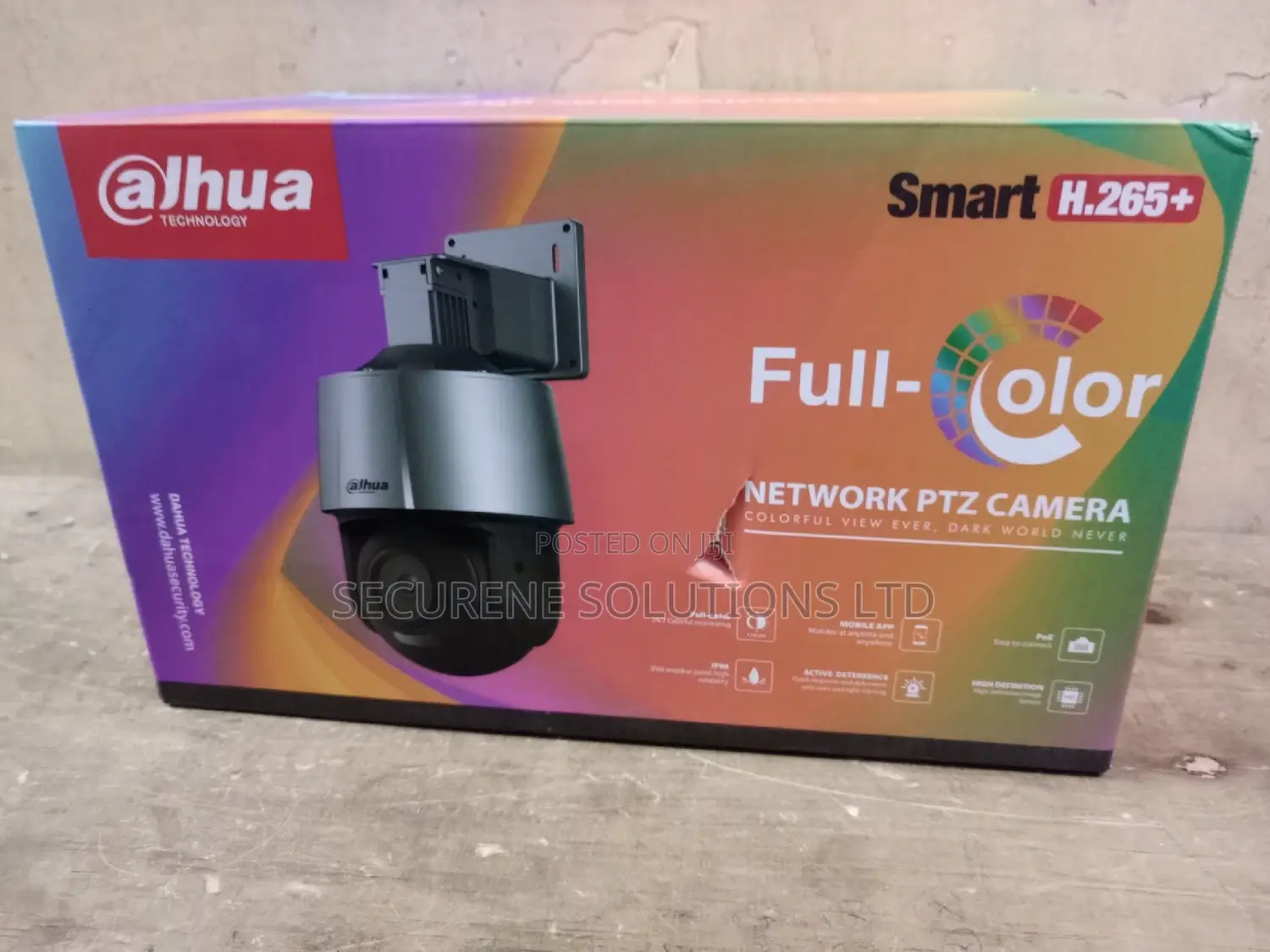 Mini PTZ CCTV Camera 4mp Dahua 30meters Ir