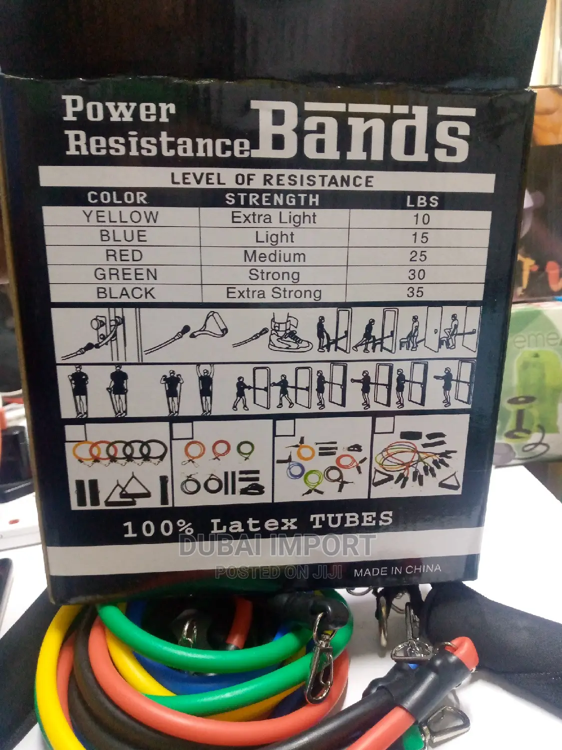 11 in 1 Gym Resistance Band