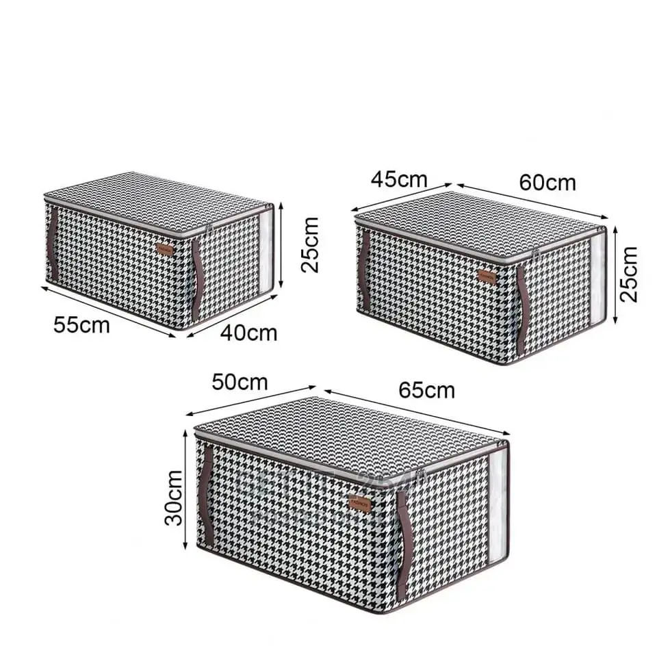 3 PCS Large Capacity Quilt Duvet/Closet Organizer