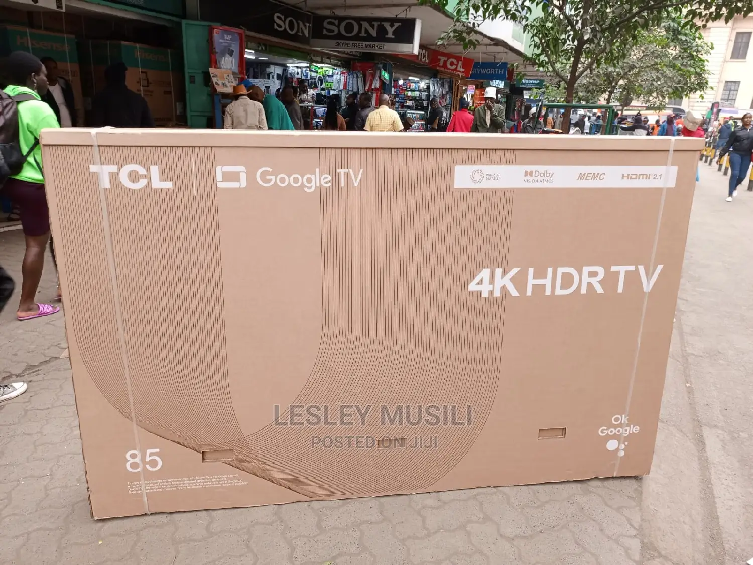 TCL 85-Inch P735 Quhd LED Google TV (85P735) - TCL