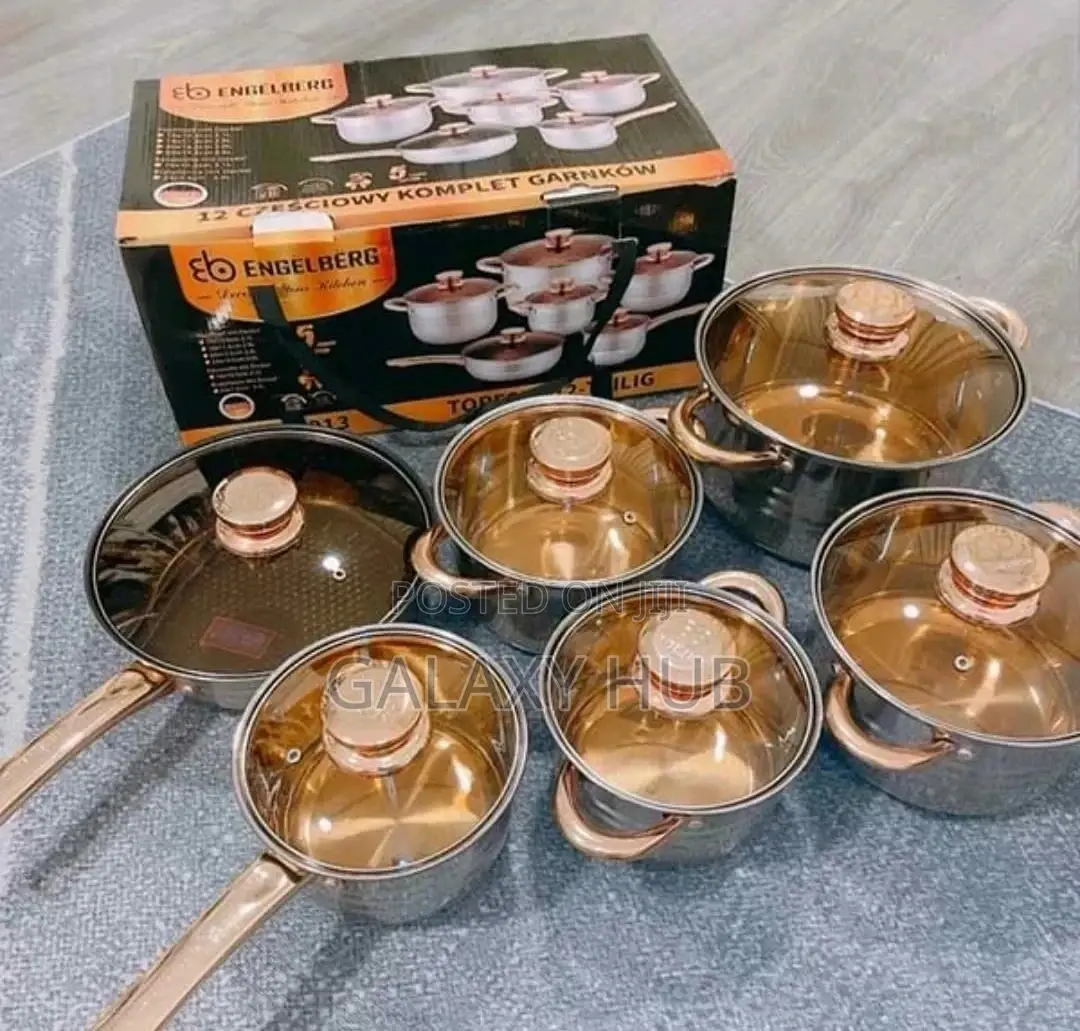 Engelberg 12pcs Cookware Set