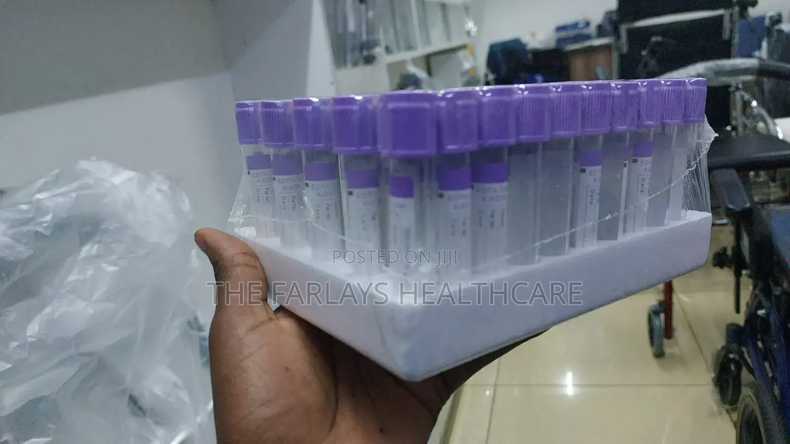 EDTA Purple Top Vacutainer