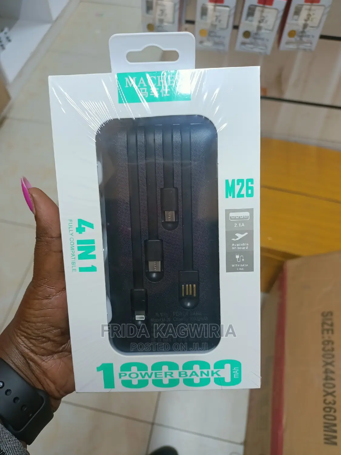 Maches Ultra Thin 10000 Mah Portable Powerbank