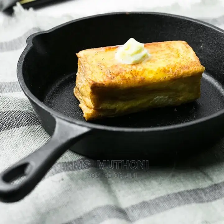Cast Iron Frying Pan Cooking Skillet