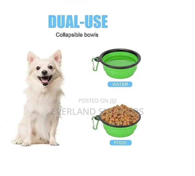 Collapsible Dog Cat Feeding Bowl