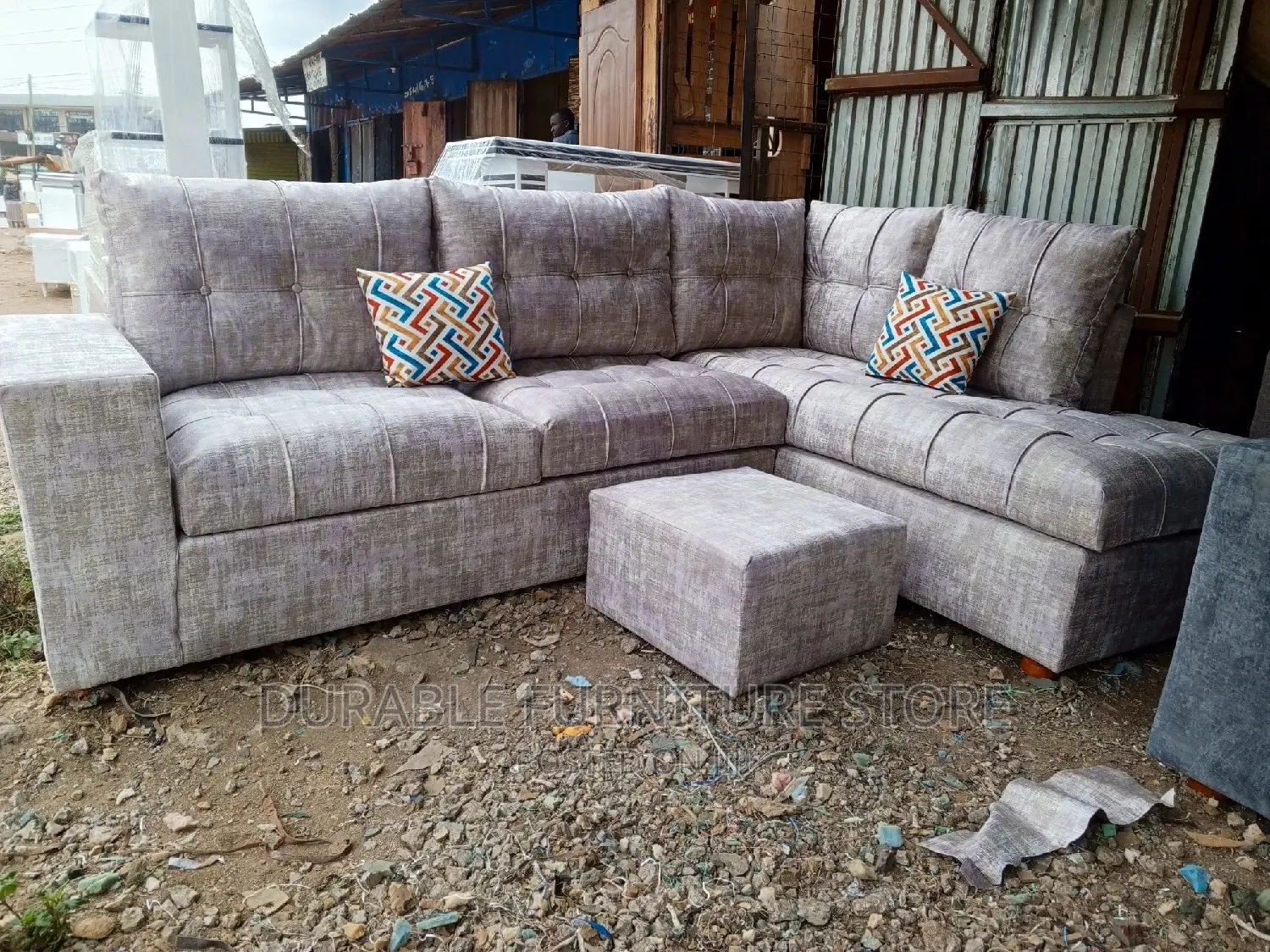 L Shape. Sofa 6 Seater