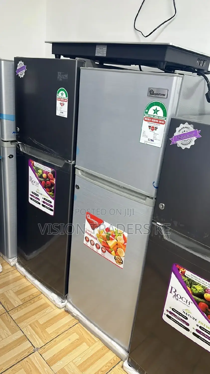 Ramtons Rf173 128ltrs Double Door Refrigerator.