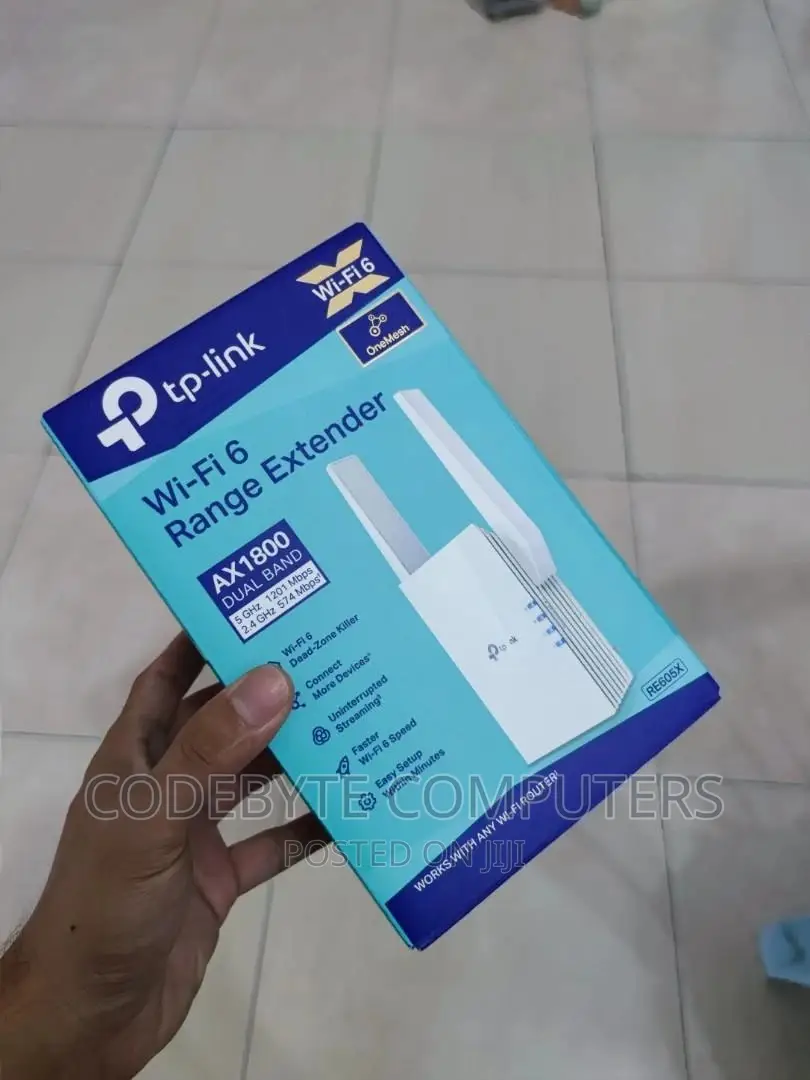 Tp-Link AX1800 Wi-Fi Range Extender - TL-RE605X/ TL- RE605X