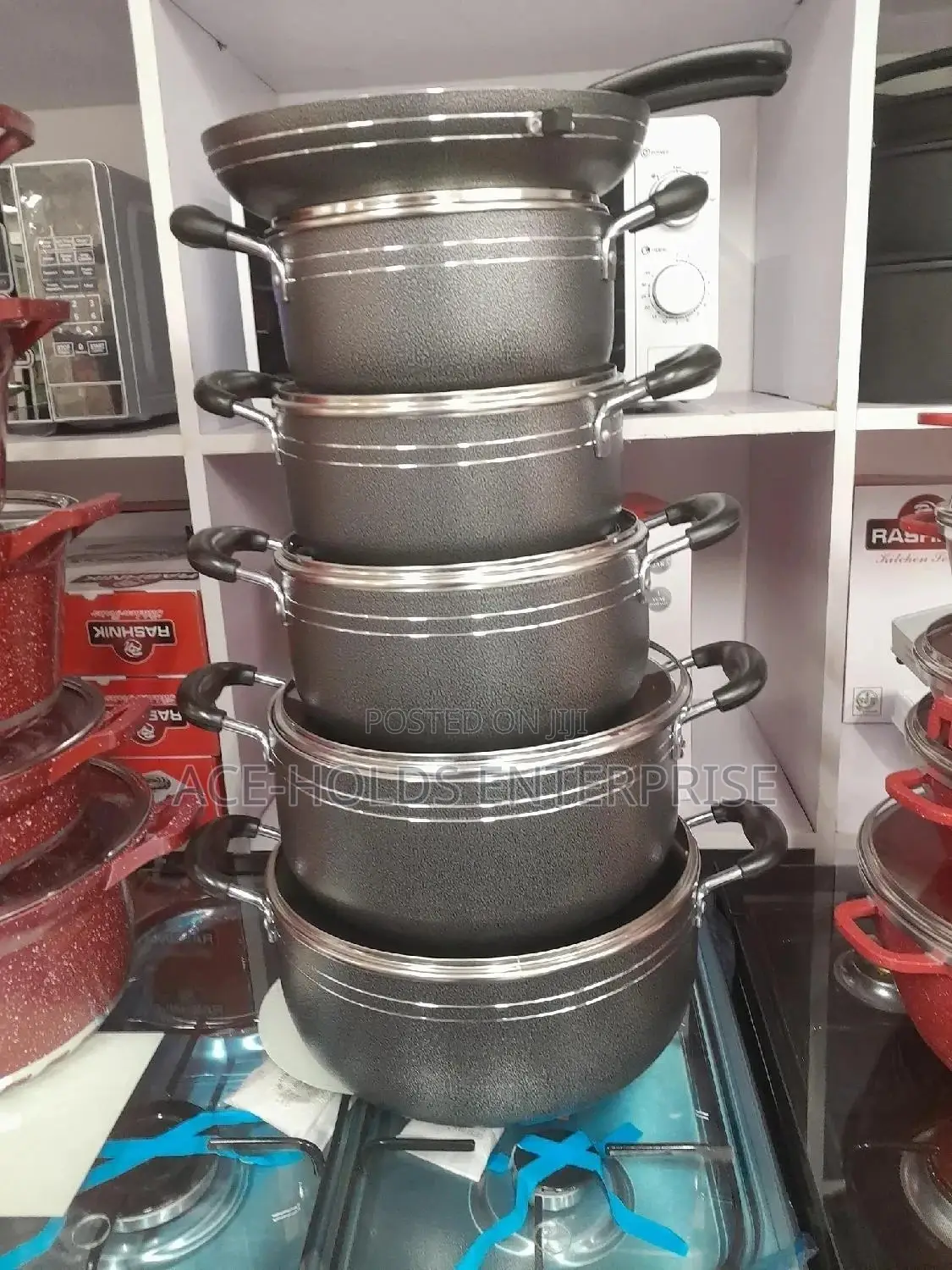 TC 14pcs Non-Stick Cookware Set