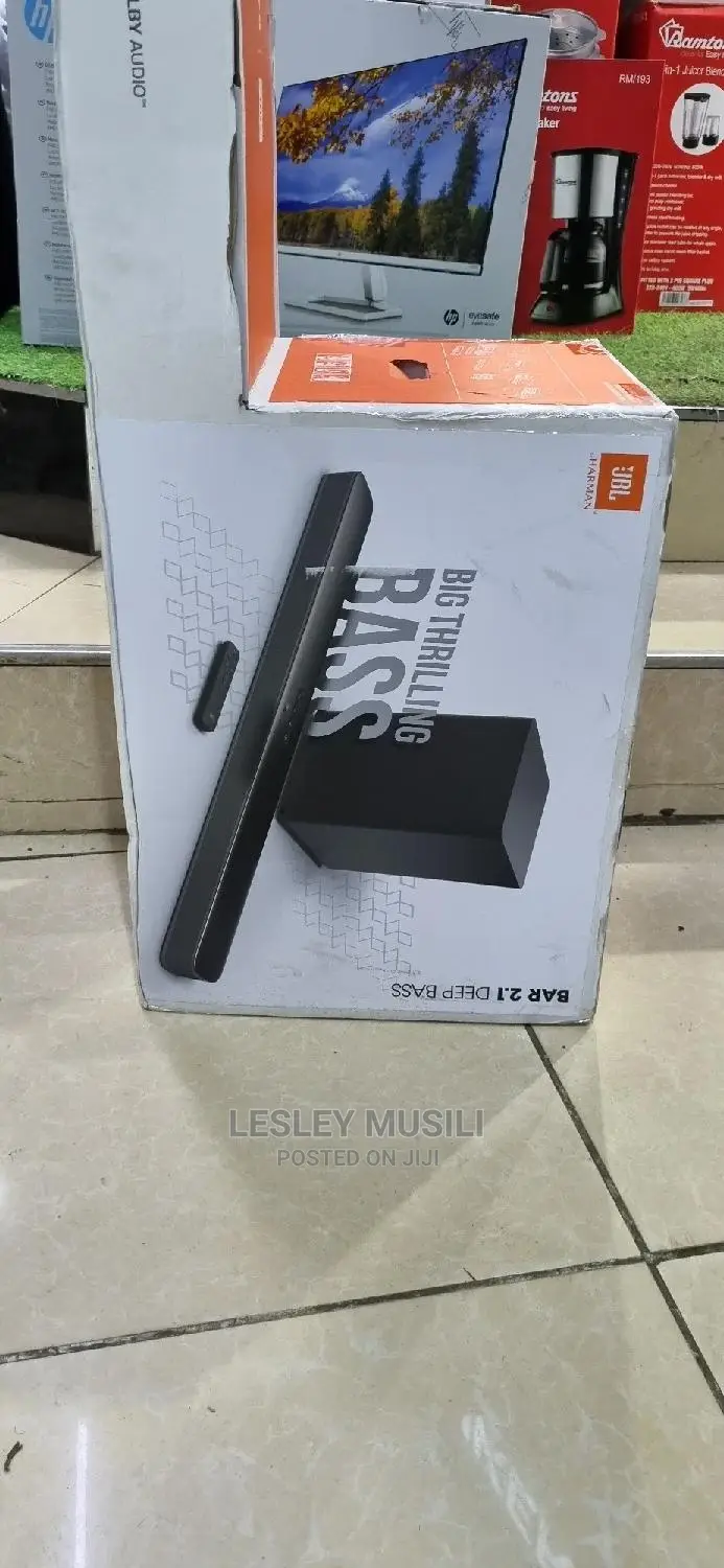 JBL Bar 2.1 Deep Bass Soundbar With 6.5" Wireless Subwoofer