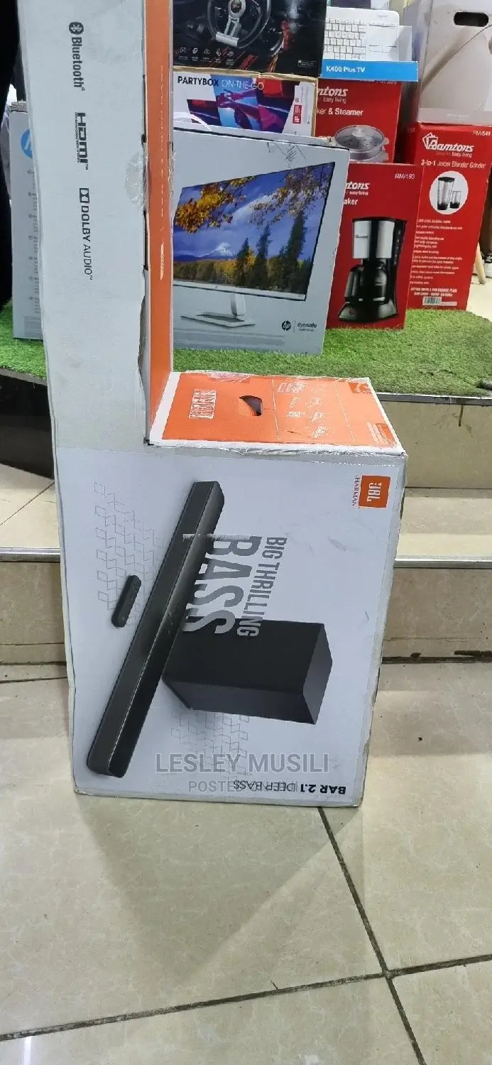 JBL Bar 2.1 Deep Bass Soundbar With 6.5" Wireless Subwoofer