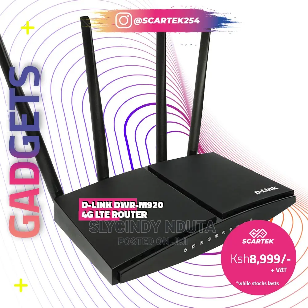 D-Link DWR-M920 4G LTE Router