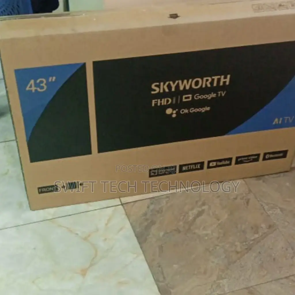 Sykworth 43 Inches Android Frameless Tv 