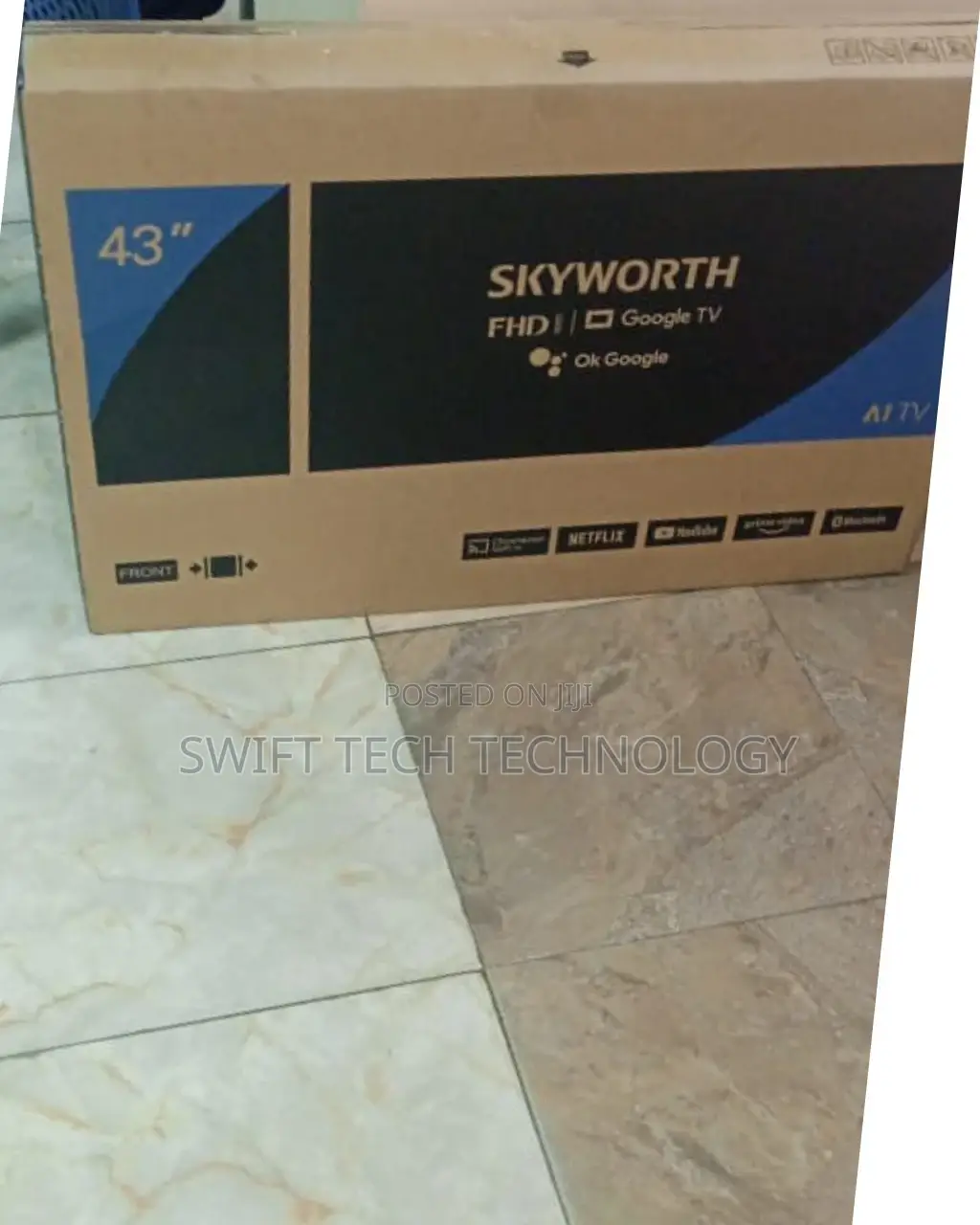 Sykworth 43 Inches Android Frameless Tv 