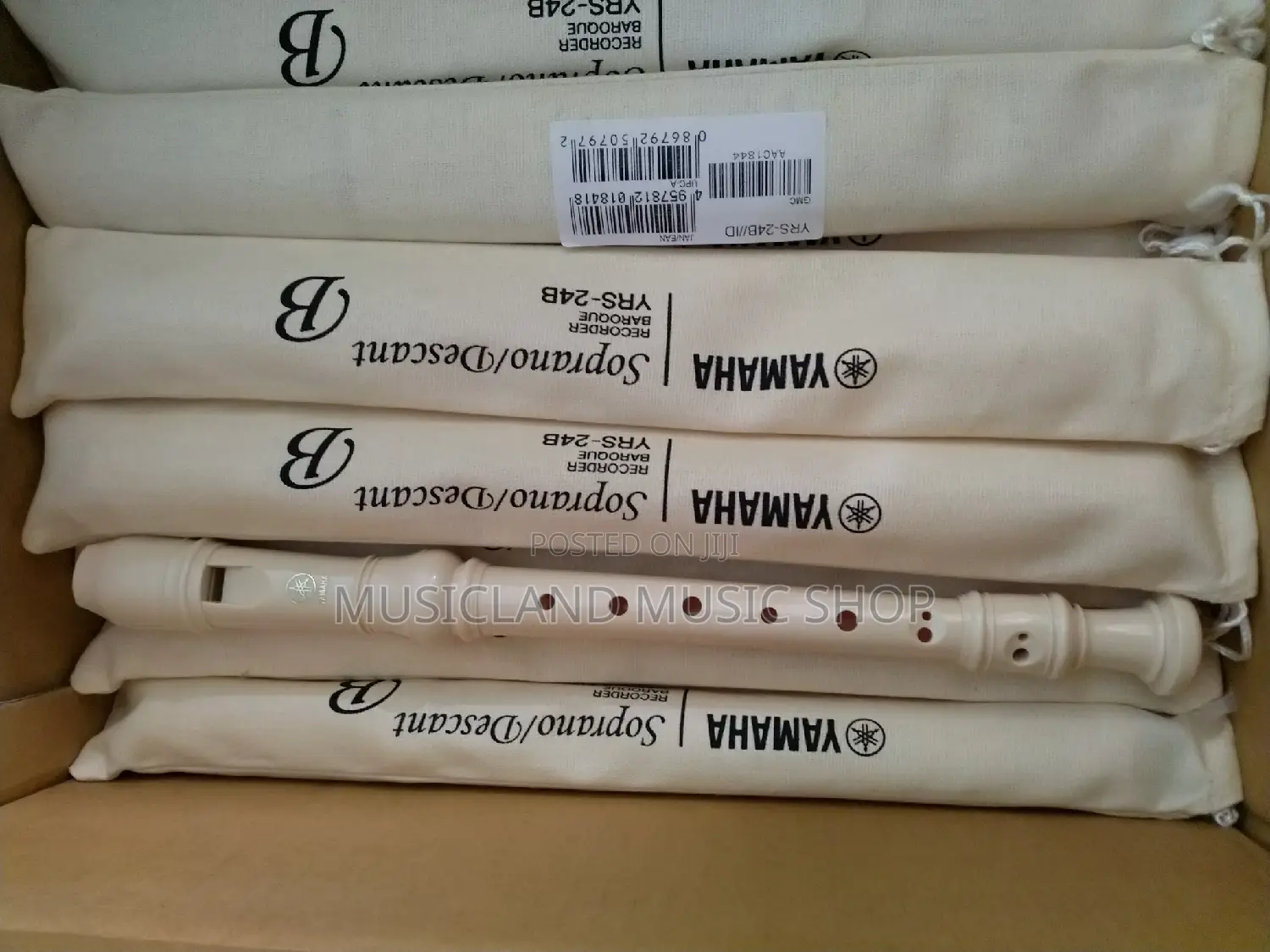 Yamaha B Soprano Descant Recorders