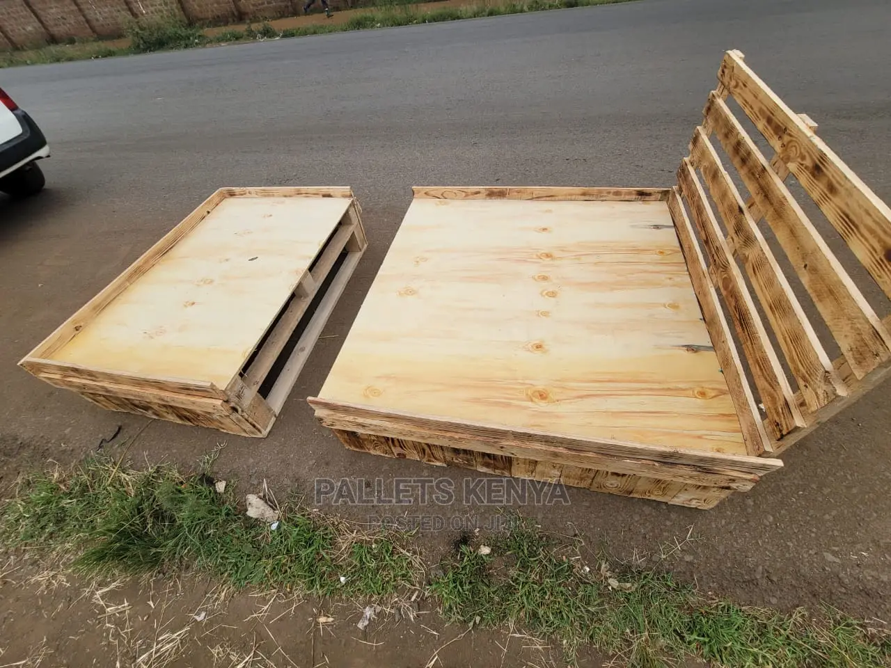 4*6 Pallet Bed- Detachable (Bc4)