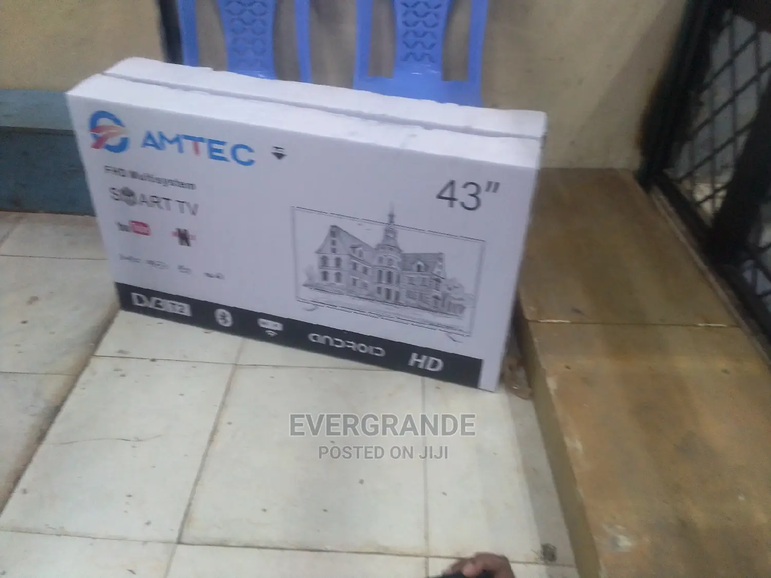 Amtec 43 Inches Smart Android Frameless