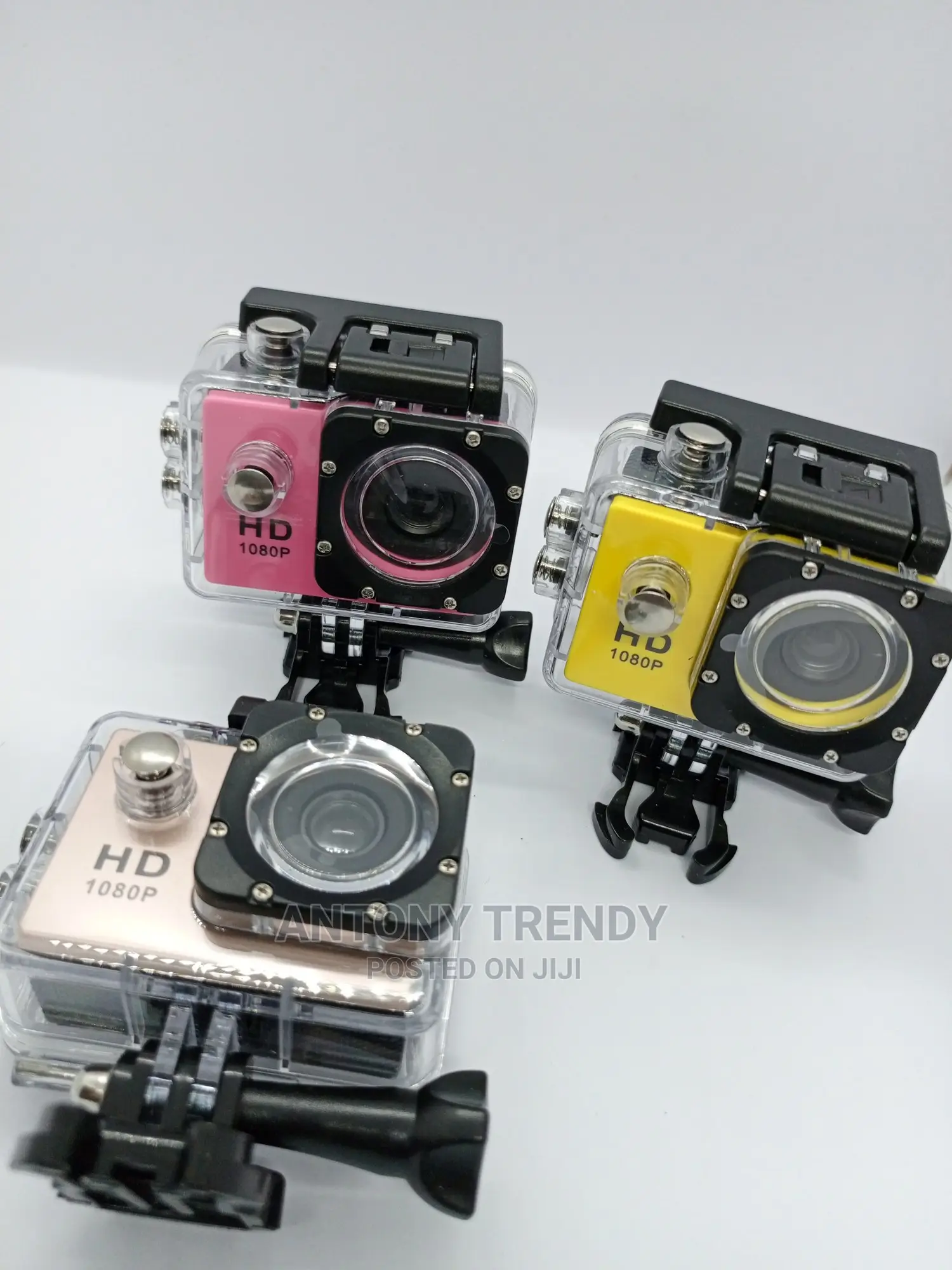 Rechargeable Outdoor Action Camera Waterproof 1080p