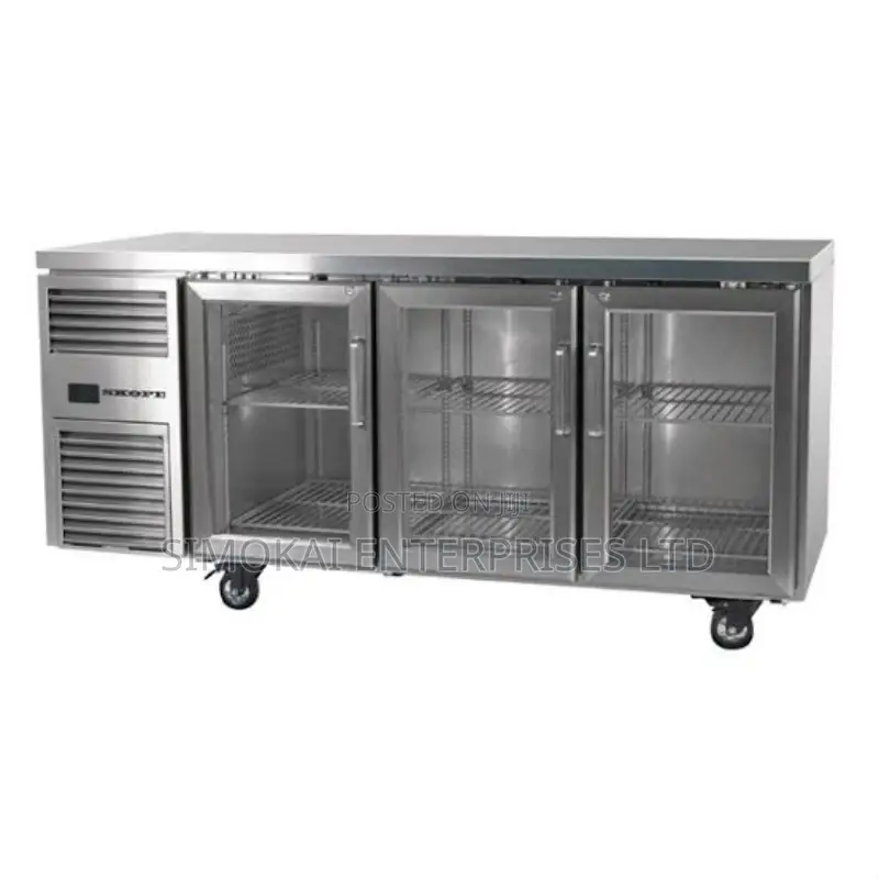 3 Door Sliding Door Undercounter Chillers